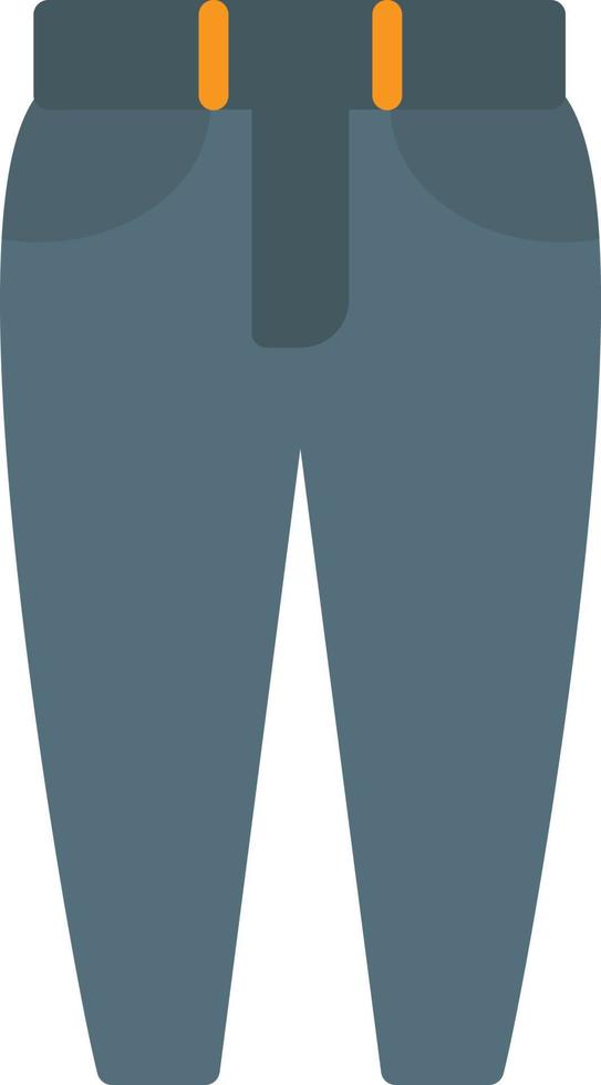 jeans platt ikon vektor