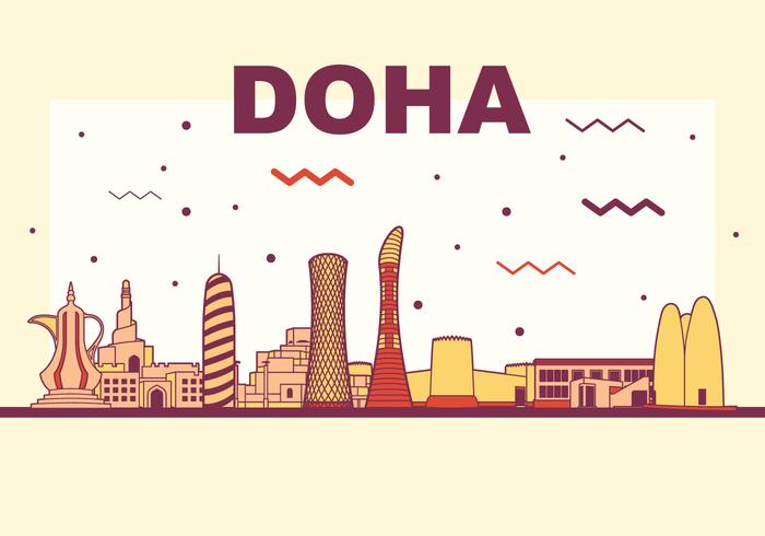 Doha vektor skyline