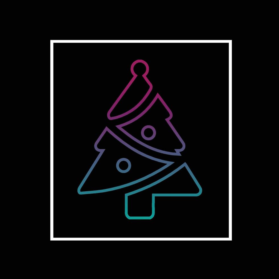 Christmast-Logo-Vektor vektor