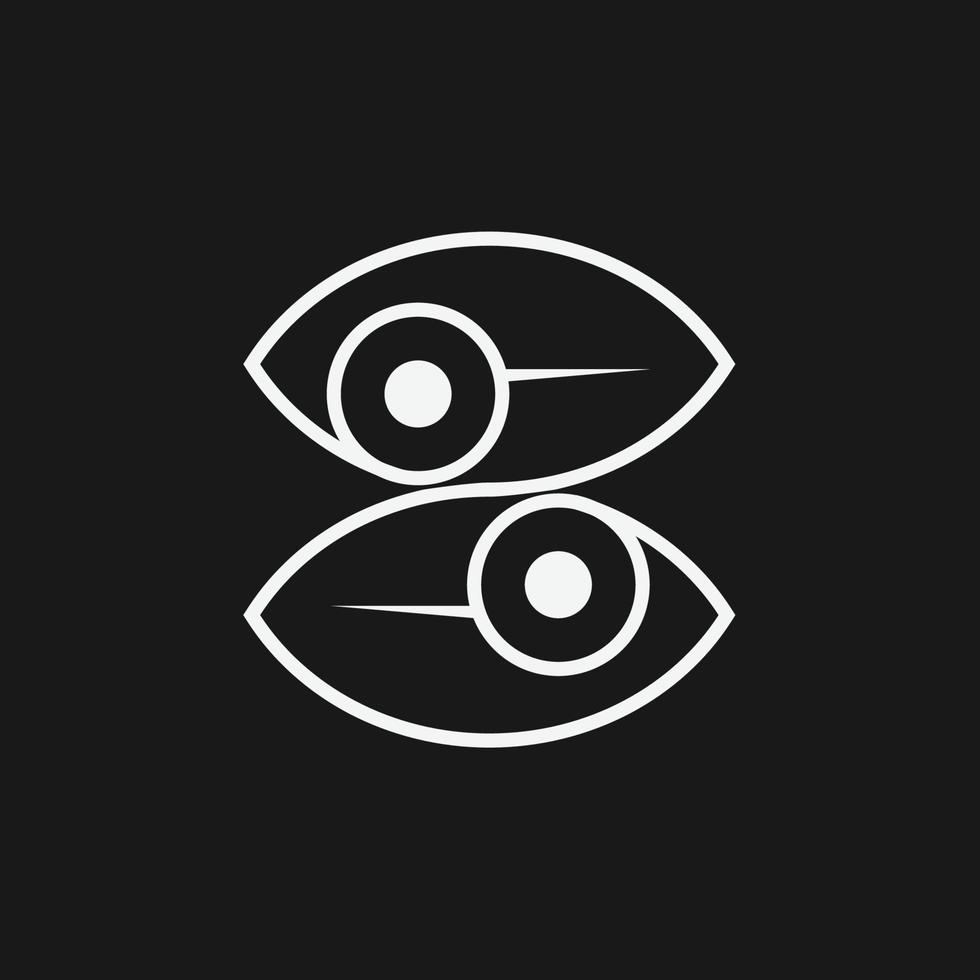 Auge Logo Vektor