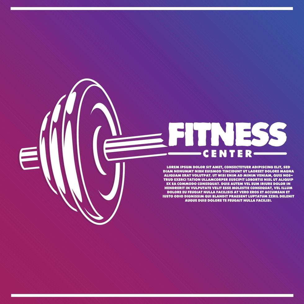 Fitness-Logo-Vektor vektor