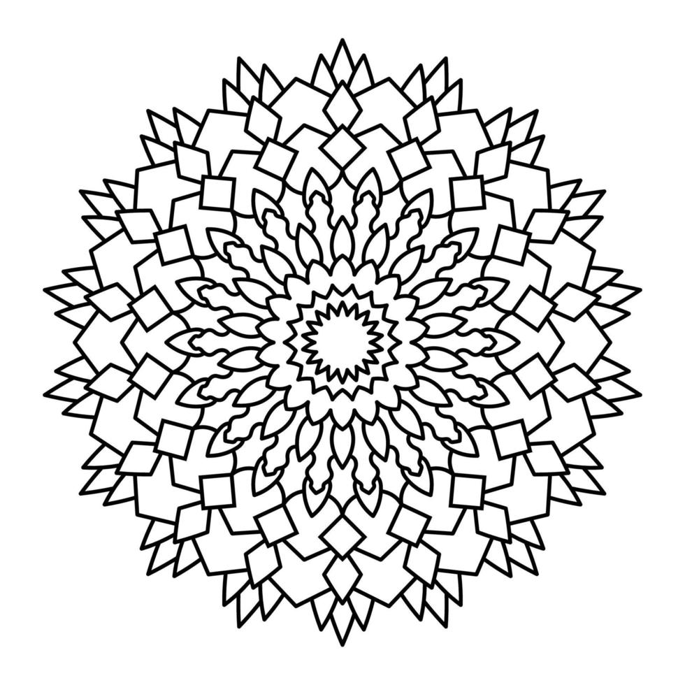 mandala konst illustration vektor