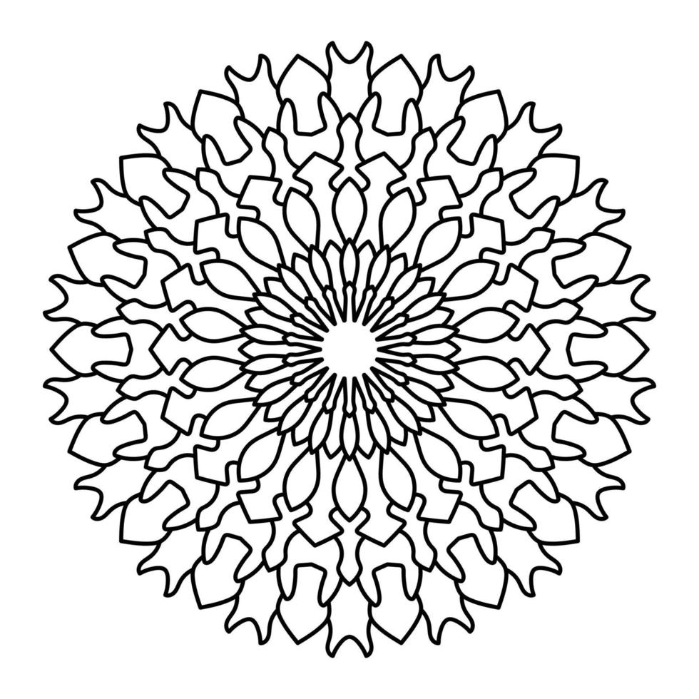 mandala konst illustration vektor