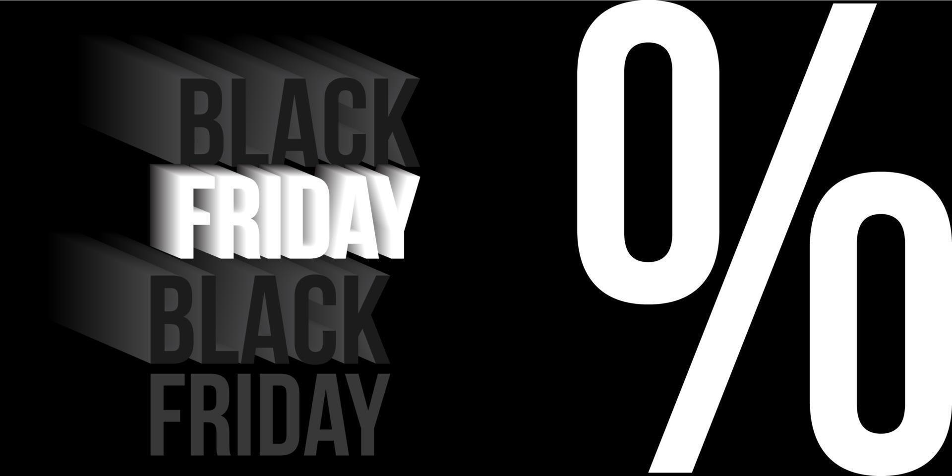 Black Friday Mega Sale Sonderangebot Sale Banner Promotion. Vektor-Illustration vektor