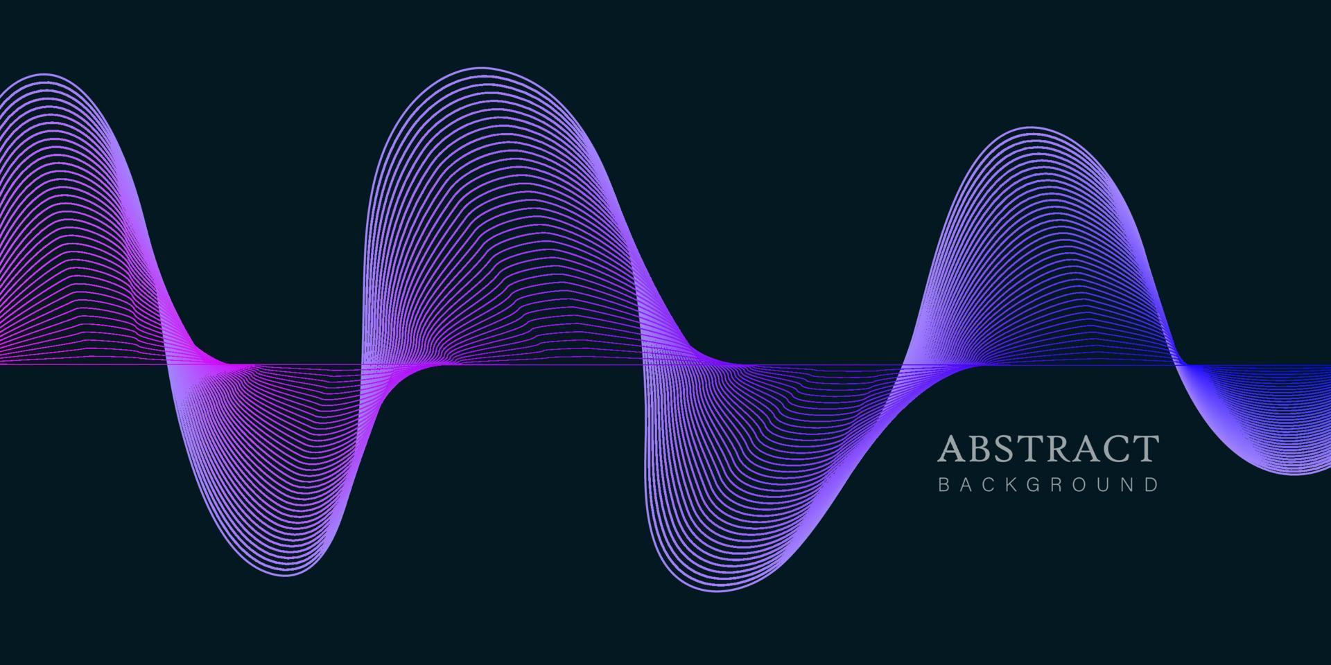 vektor teknik abstrakt bakgrund med dynamiska amorfa vektor flödande gradient partikel vatten kurva vågor och moderna linjer. retro futurism geometrisk, cyberpunk.