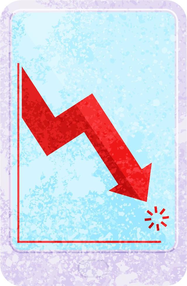 elektronisk läsplatta som visar företag prestanda grafisk vektor illustration ikon