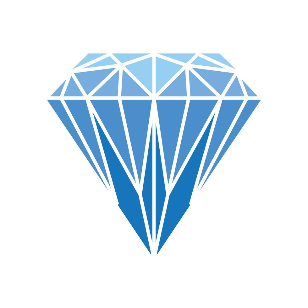 Diamant-Logo-Vorlage Vektor-Symbol vektor