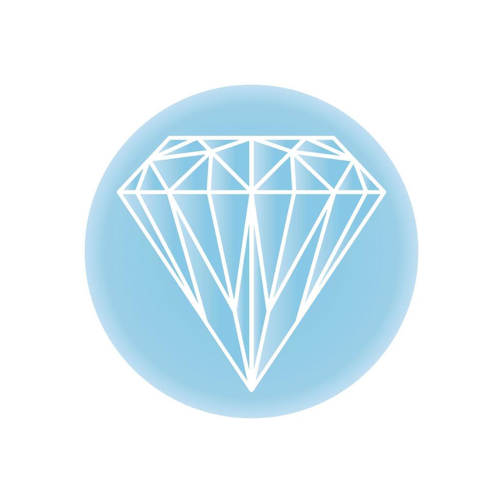 Diamant-Logo-Vorlage Vektor-Symbol vektor