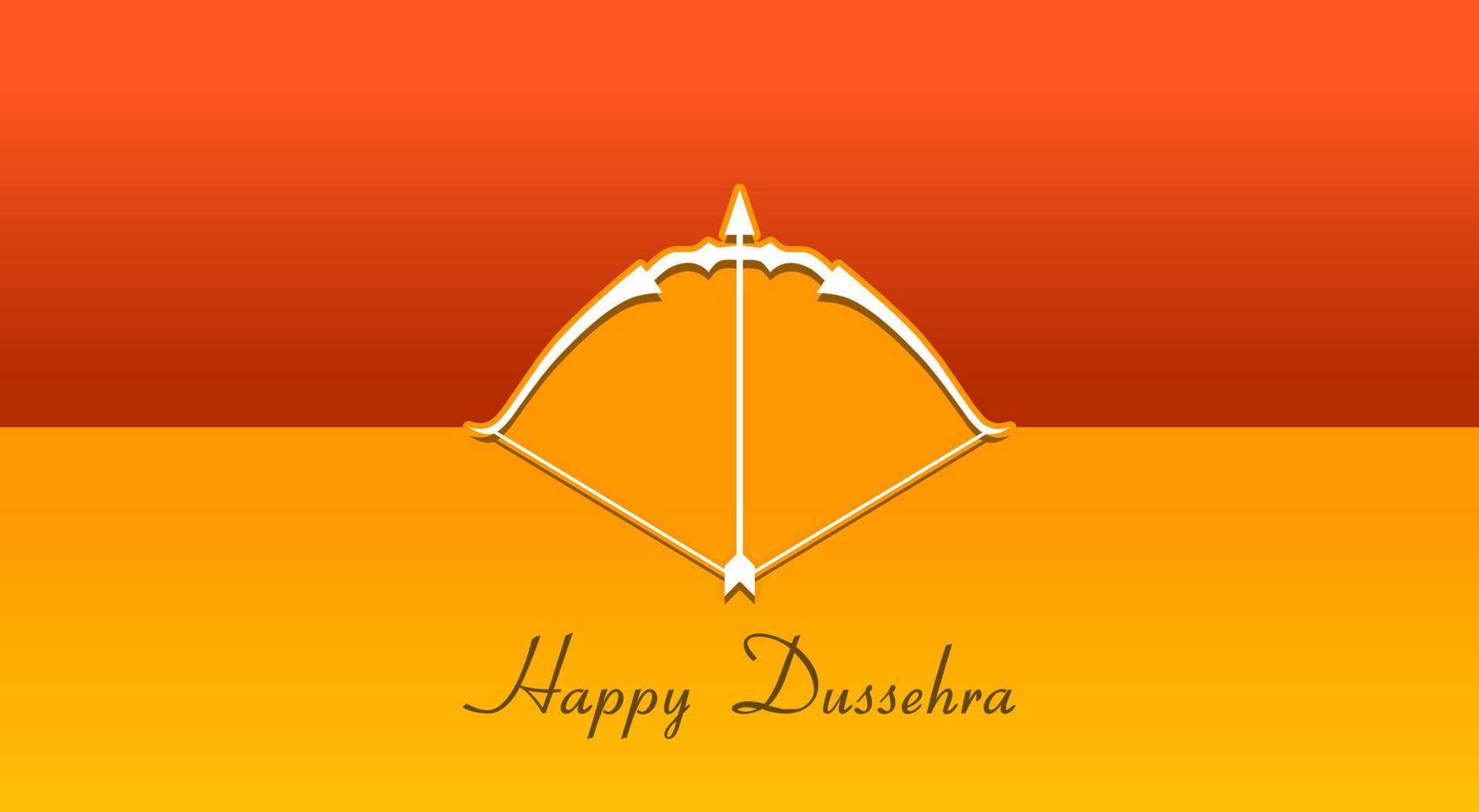 Lycklig Dussehra firande vektor