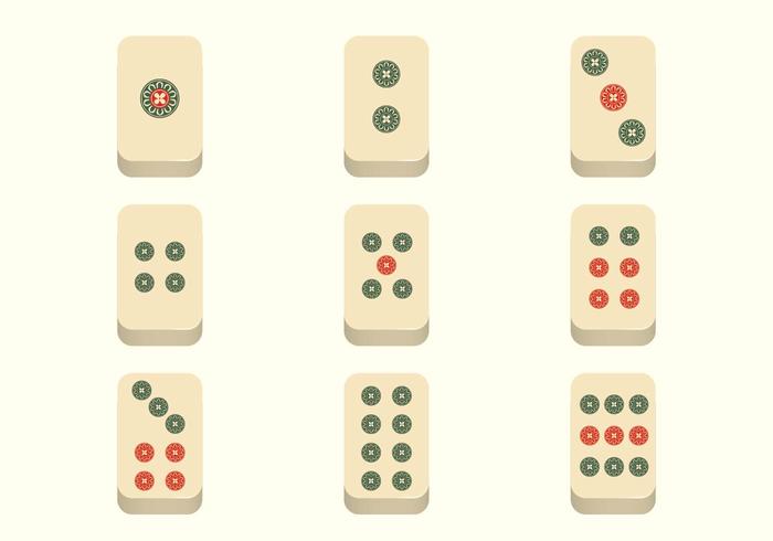 Gratis Mahjong Vector