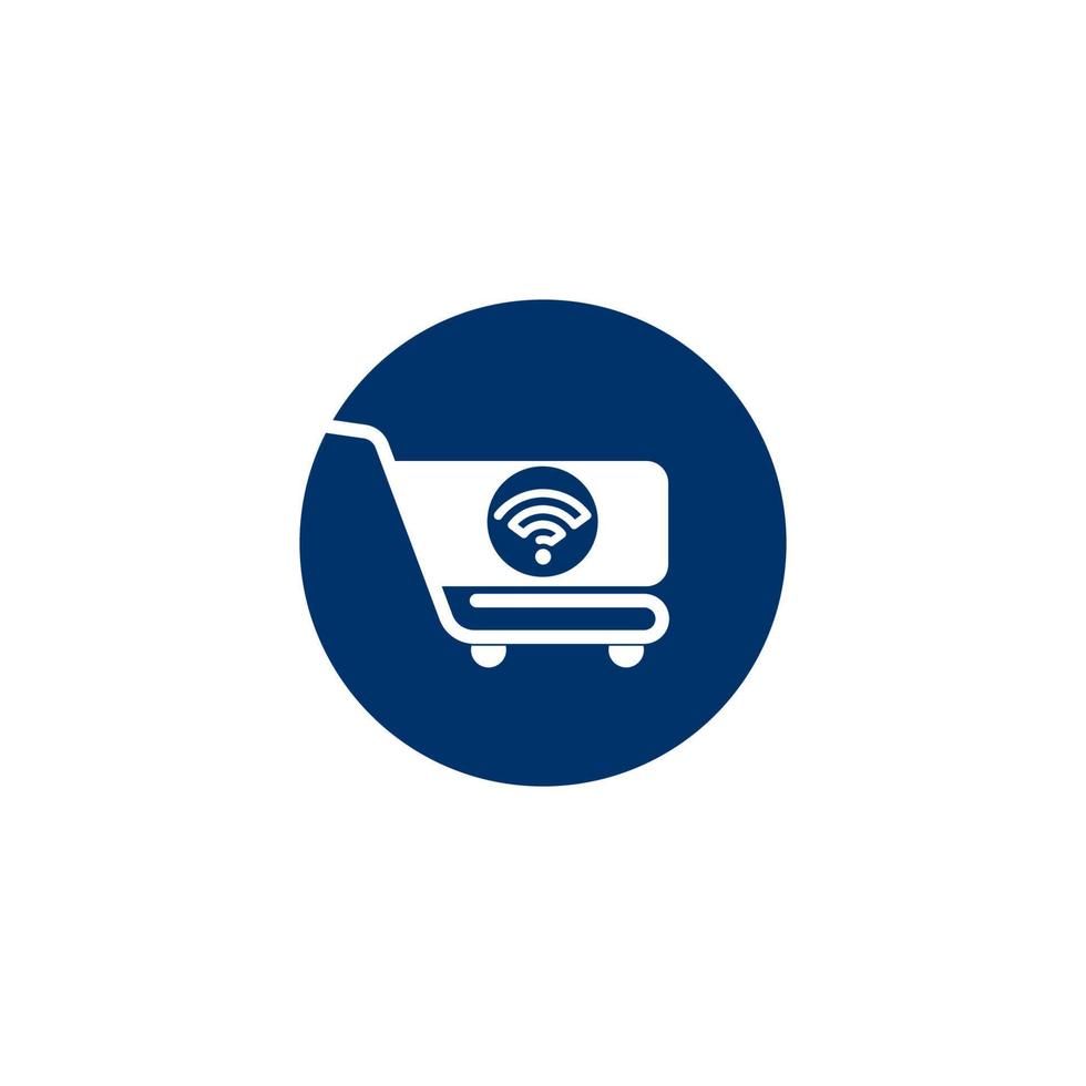 Online-Shopping-Symbol vektor