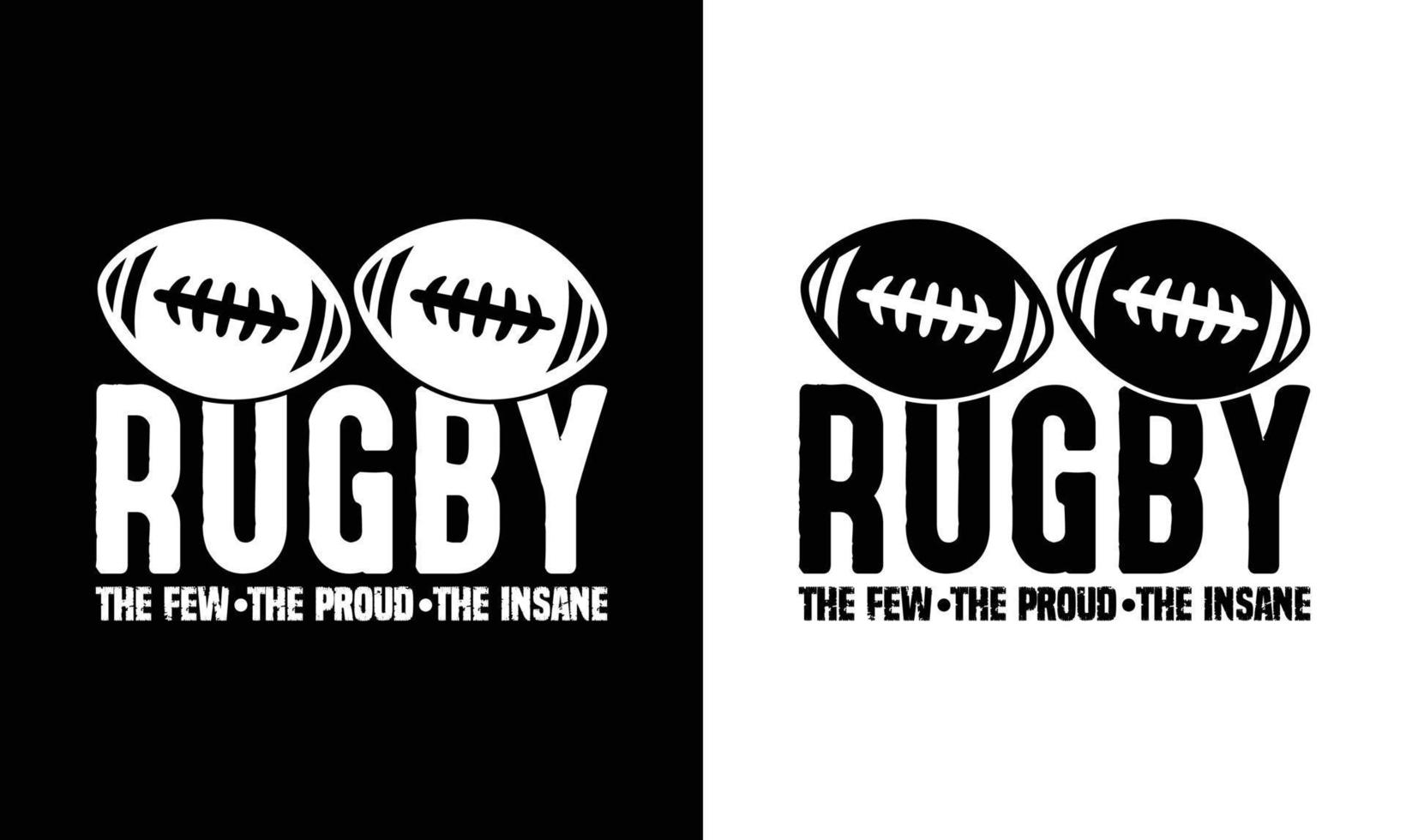 American-Football-T-Shirt-Design, Rugby-T-Shirt-Design vektor