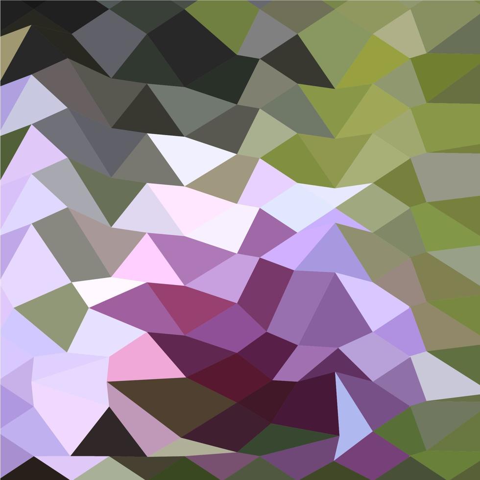 blasser Lavendel abstrakter niedriger Polygonhintergrund vektor