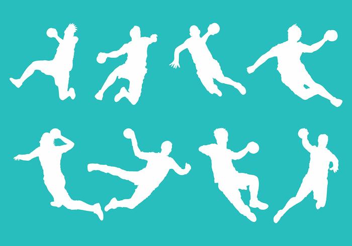 Kostenlose Handball Icons Vektor