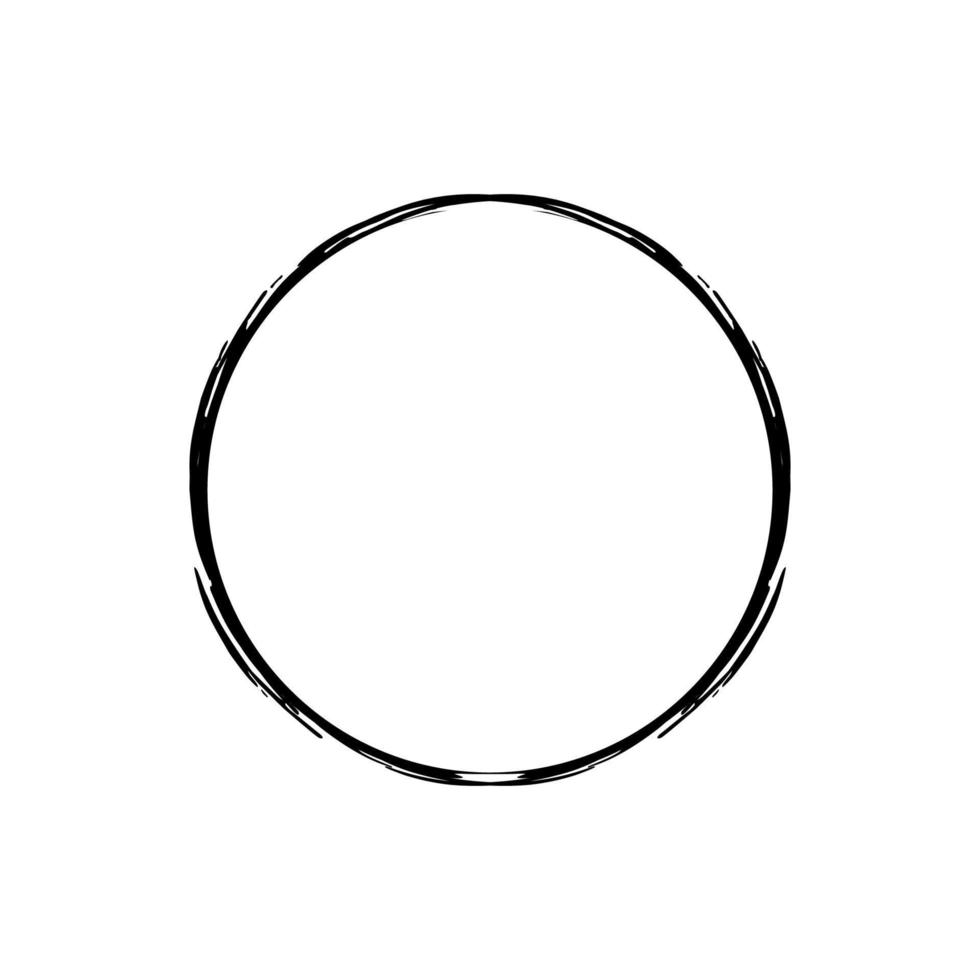 zen cirkel ikon symbol. zen illustration för logotyp, konst ram, konst illustration, hemsida eller grafisk design element. vektor illustration