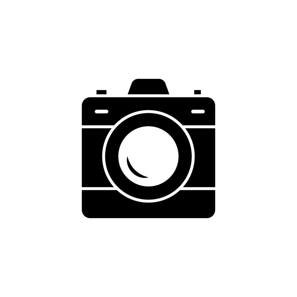 kamera ikon vektor design mallar