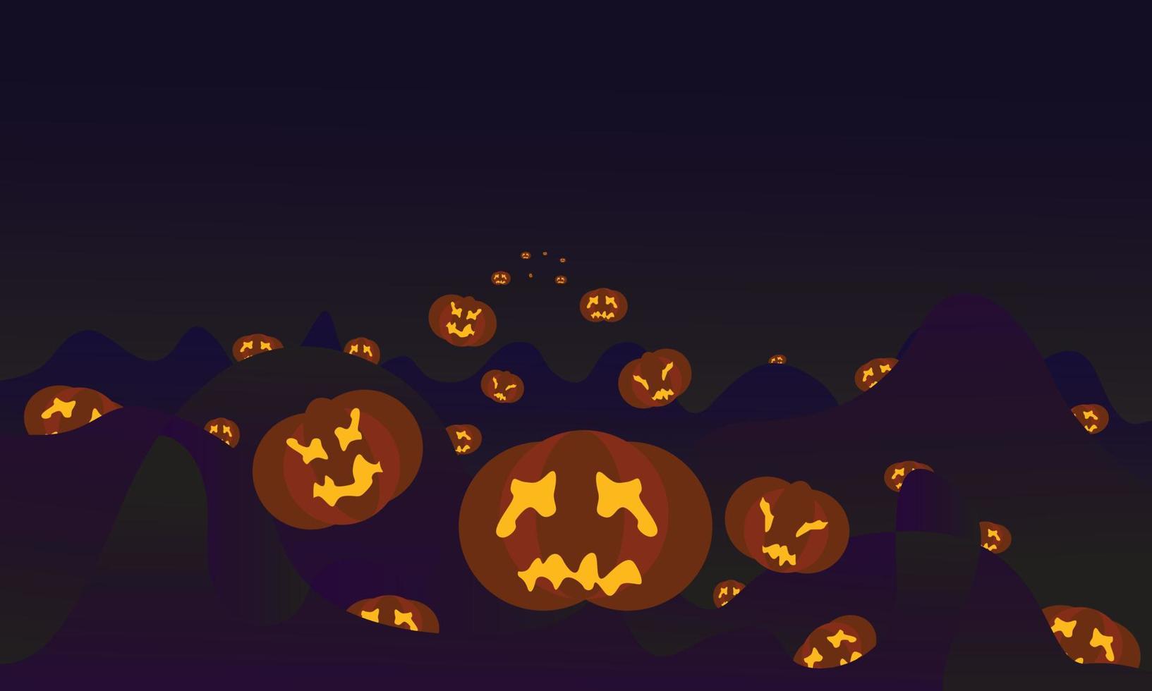 Hallowen Day abstrakte dunkle Hintergrundvektorillustration vektor