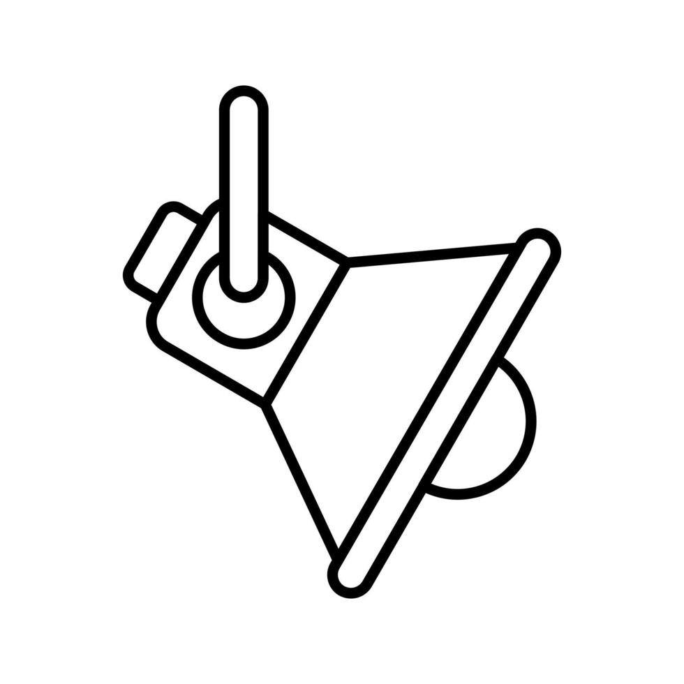 Strahler-Vektor-Symbol vektor