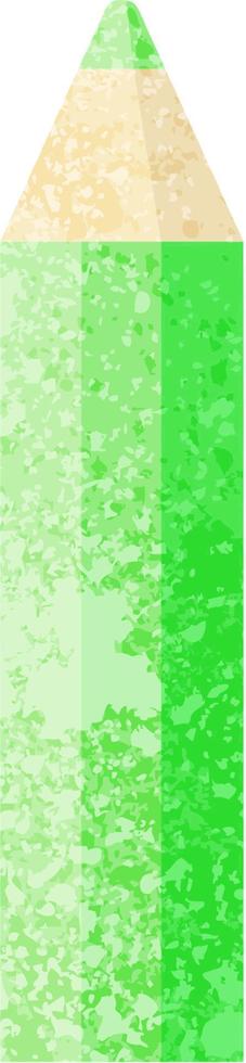 grön färg penna grafisk vektor illustration ikon