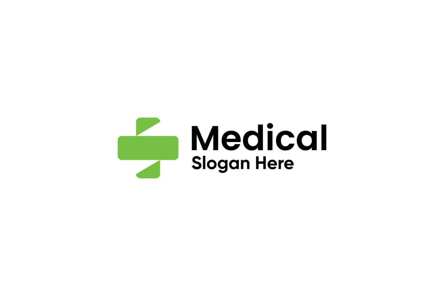 medicinsk sjukvård logotyp vektor design