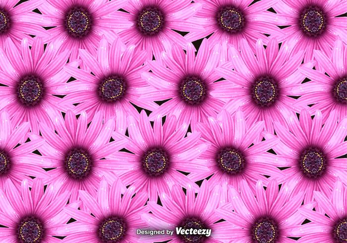 Vector rosa Blumen Hintergrund