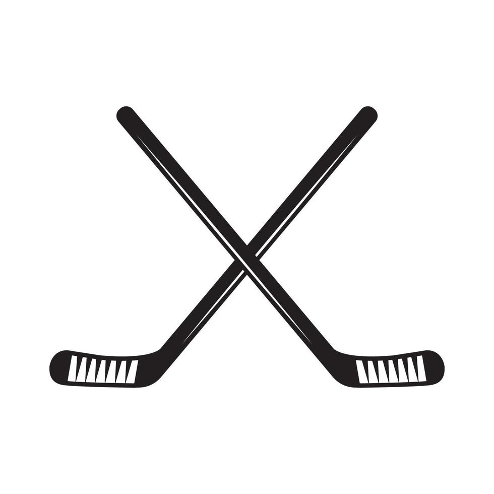 årgång retro vinter- sport hockey pinne. kan vara Begagnade tycka om emblem, logotyp, bricka, märka. märke, affisch eller skriva ut. svartvit grafisk konst. vektor illustration. gravyr