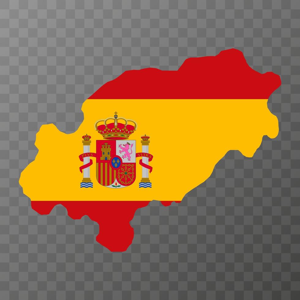 Ibiza-Karte, Region Spanien. Vektor-Illustration. vektor