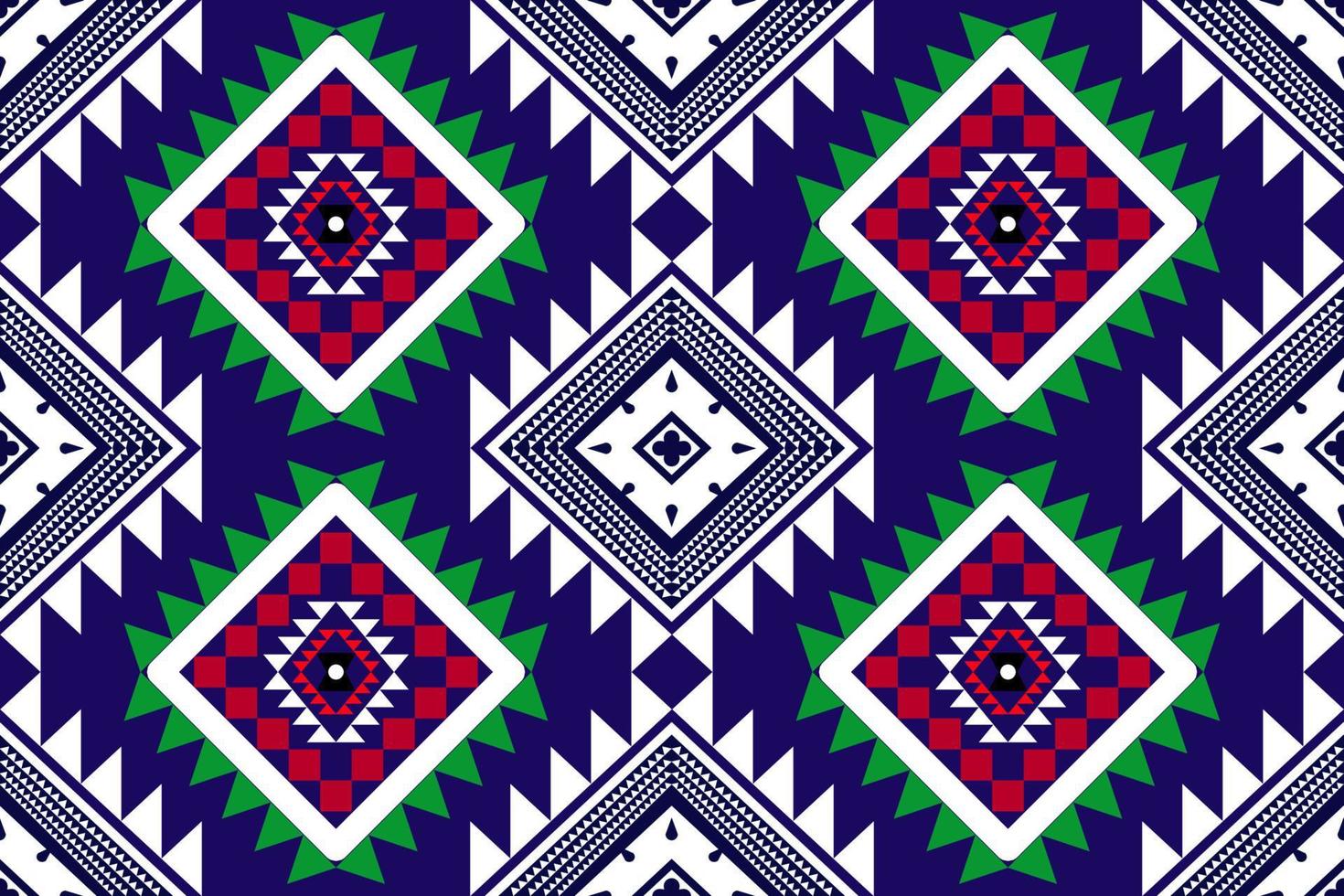 geometrisches ethnisches orientalisches nahtloses muster traditionelles design für hintergrund, teppich, tapete. kleidung, verpackung, batikstoff, vektorillustration. bestickungsstil vektor