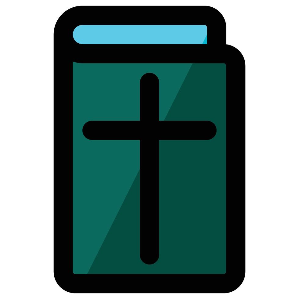 bibel ikon, påsk tema vektor