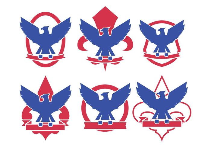 Eagle Scout Logo Vektorer