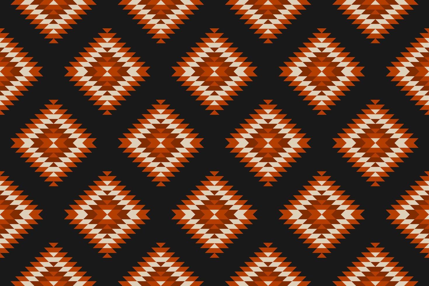geometrisches ethnisches nahtloses muster traditionell. aztekischer ethnischer Ornamentdruck. Stammesmuster-Stil. vektor