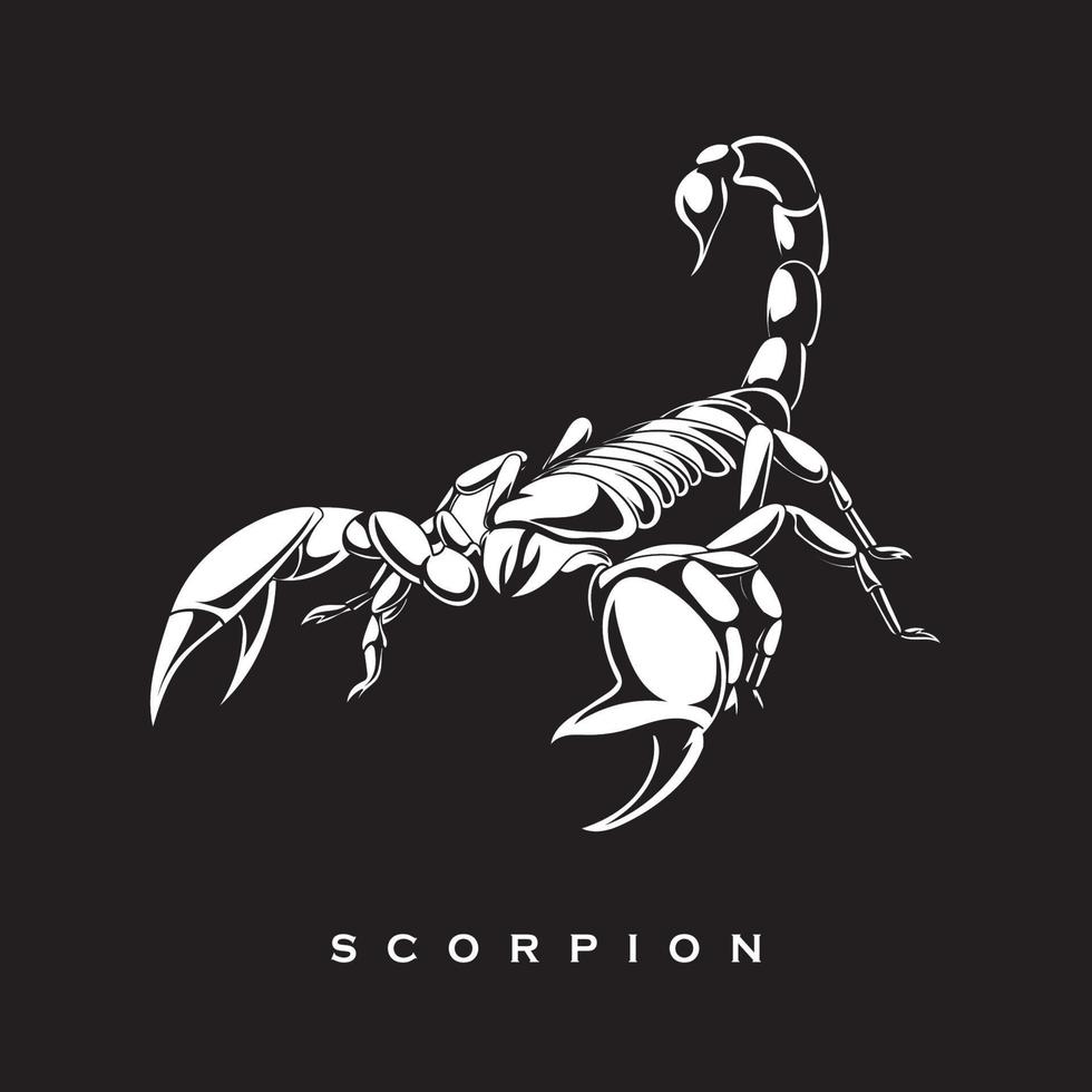 Skorpion-Logo-Vektor vektor