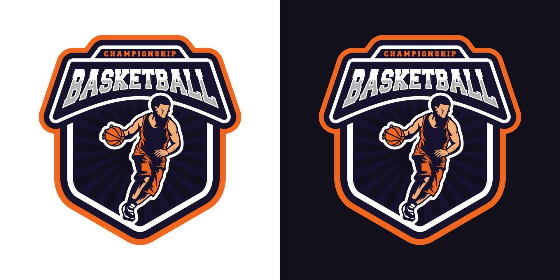 Basketball-Logo-Vektor vektor