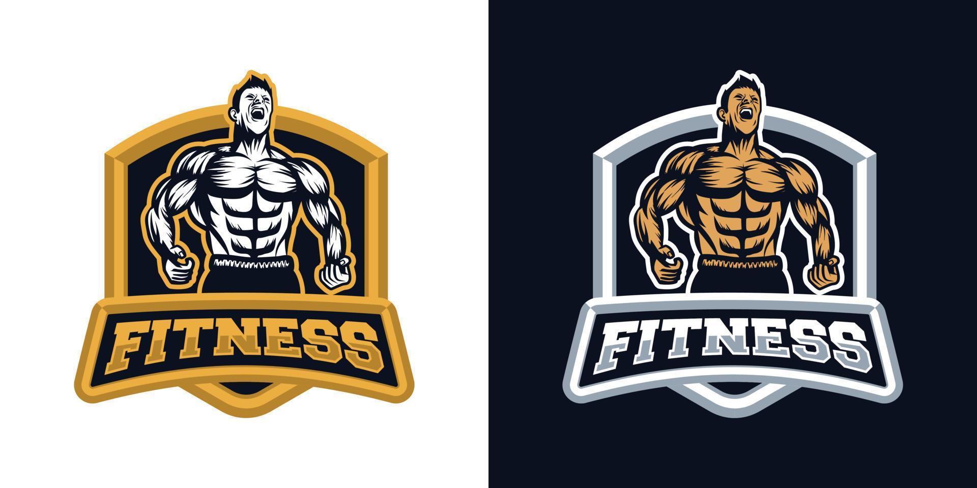 Fitness-Logo-Vektor vektor