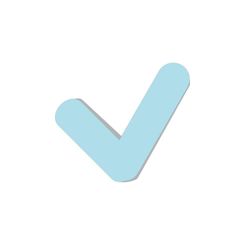 Häkchen-Icon-Vektor für Unternehmen vektor