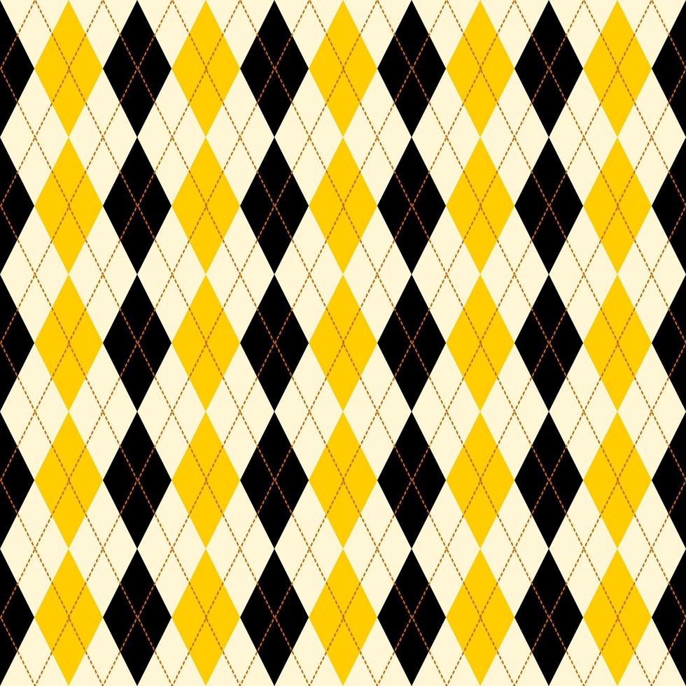 skön sömlös argyle mönster design vektor