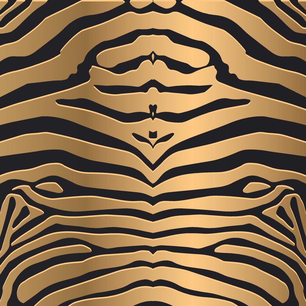 premie lyx tiger Ränder vektor mall, modern omslag, ram safari uppsättning. guld tiger skriva ut lyx bakgrund. abstrakt vågig linje mönster skriva ut på de bakgrund