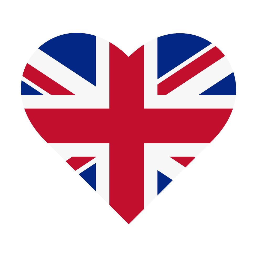 Vektorbild der britischen Flagge vektor