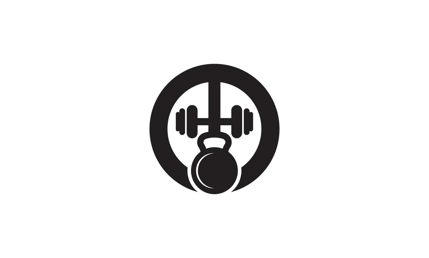 Fitnessstudio-Logo-Design-Vektor Pro-Vektor vektor