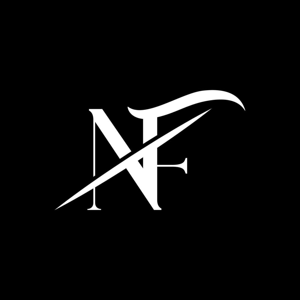 nf-Logo-Design-Vektor Pro-Vektor vektor