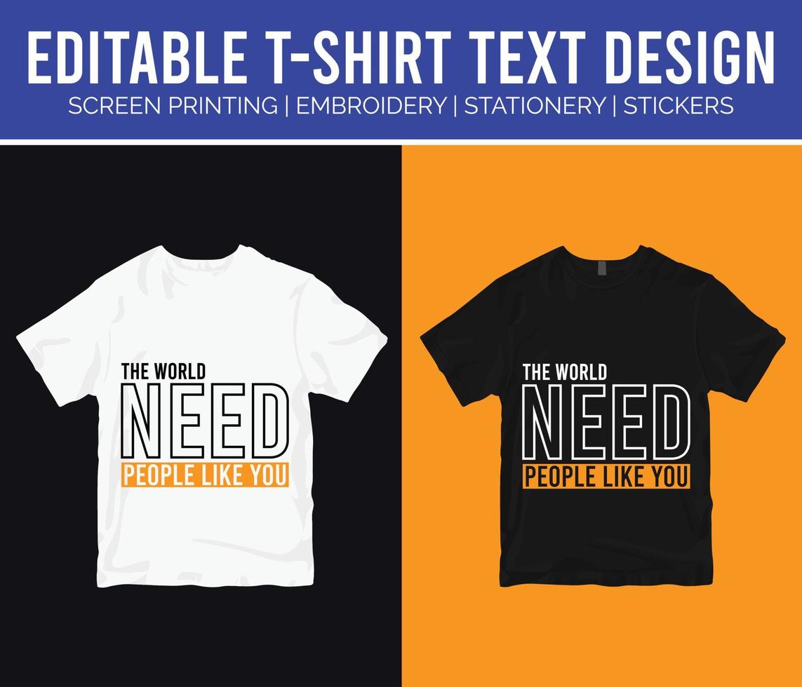 T-Shirt-Print-Design. T-Shirt-Design mit Typografie und Bekleidung und Kleidung vektor
