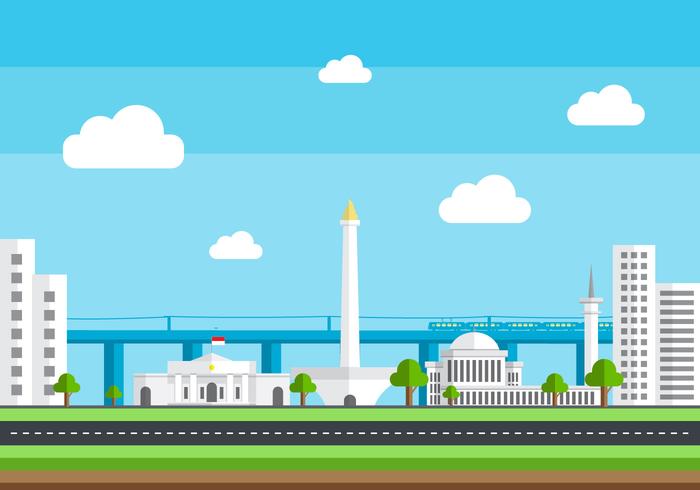 Monas Vektor Landschaft