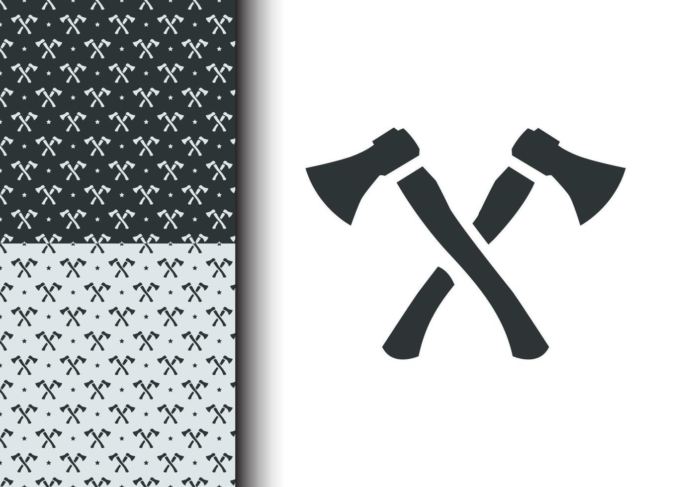 yxa mönster för kläder design, affisch bakgrund, korsa objekt. sömlös mönster mall. vektor eps 10