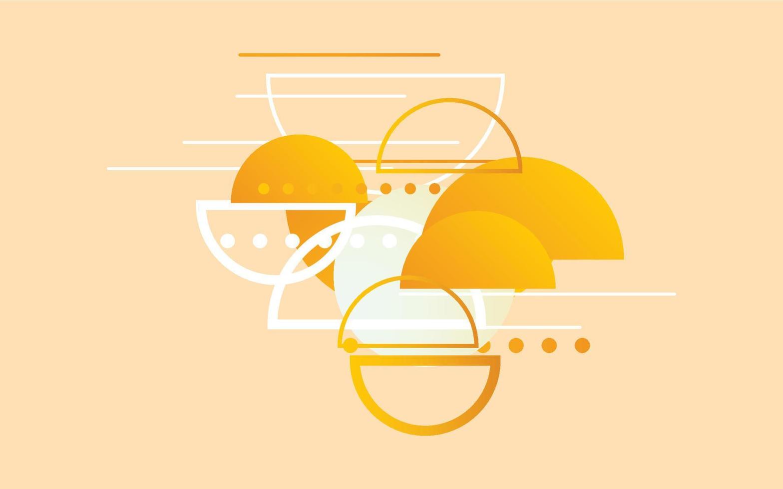 abstrakte moderne orange Hintergrundverlaufsfarbe. Vektor-Illustration vektor
