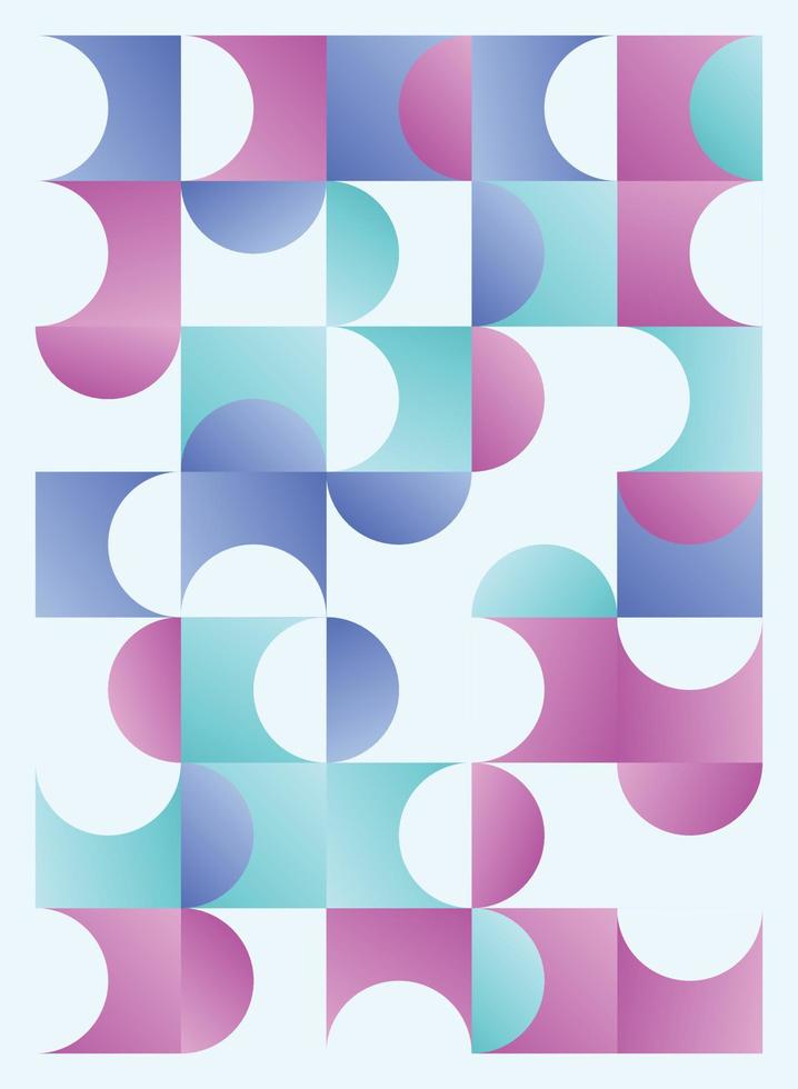 geometrisk affisch omslag flygblad mönster. vektor illustration