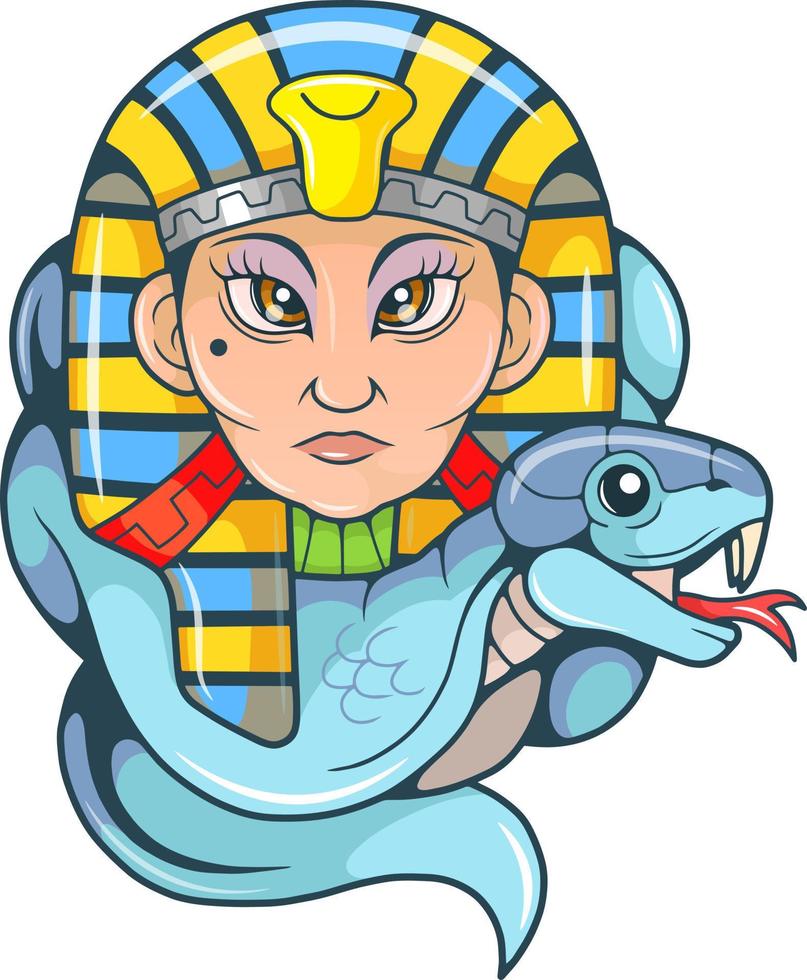 ägyptische Königin Kleopatra vektor