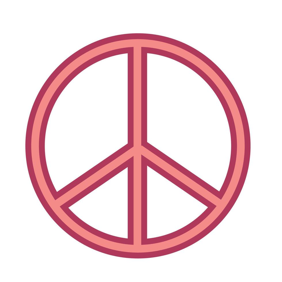 pacific symbol. traditionell blomma krona. fred i de värld vektor