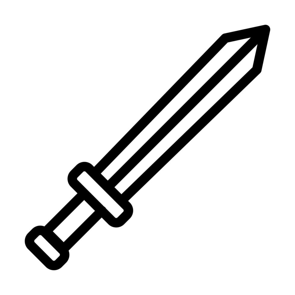 Schwert-Icon-Design vektor