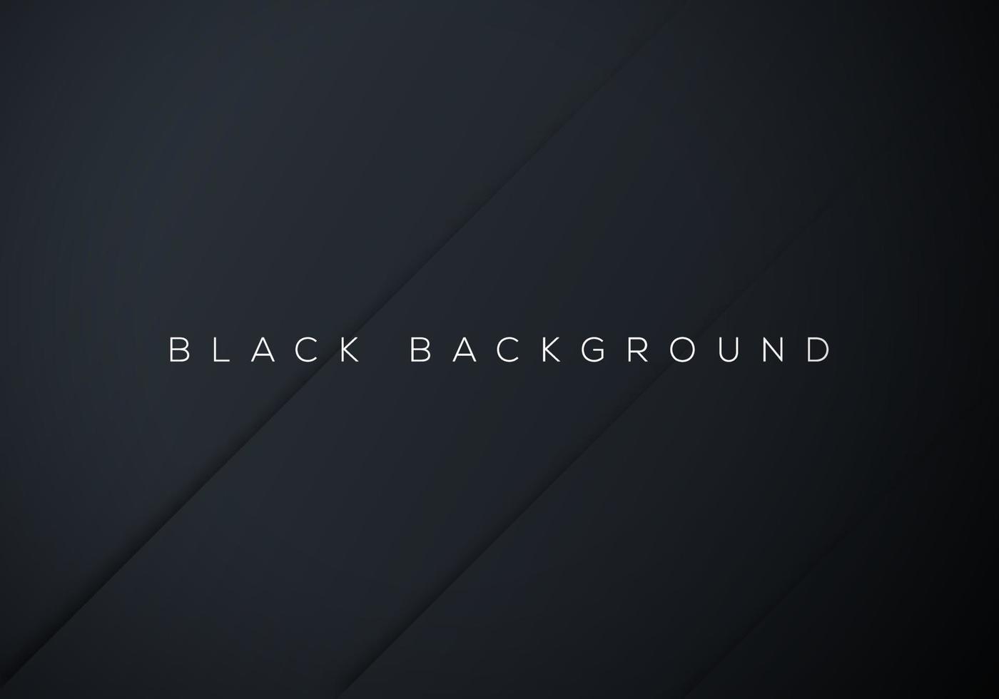 minimalistischer schwarzer erstklassiger abstrakter hintergrund mit luxuriösem dunklem geometrischem exklusivem tapetendesign vektor