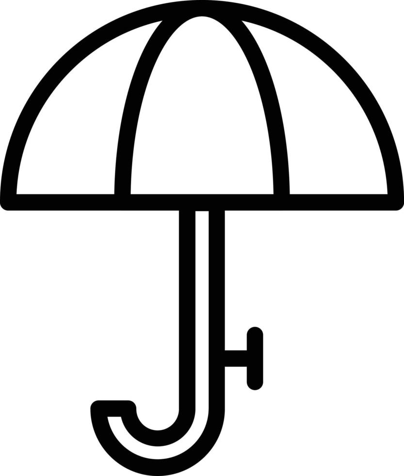 Regenschirm-Icon-Stil vektor